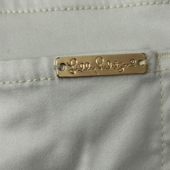 Lilly Pulitzer  Worth Skinny Jeans Pants White Size:14 - Picture 15 of 15